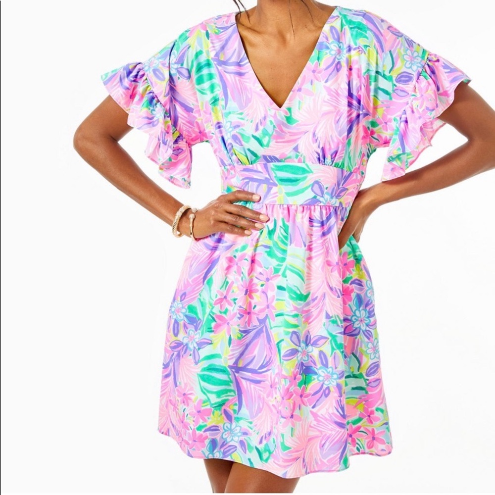 Lilly Pulitzer beauty! fit and flare dress!